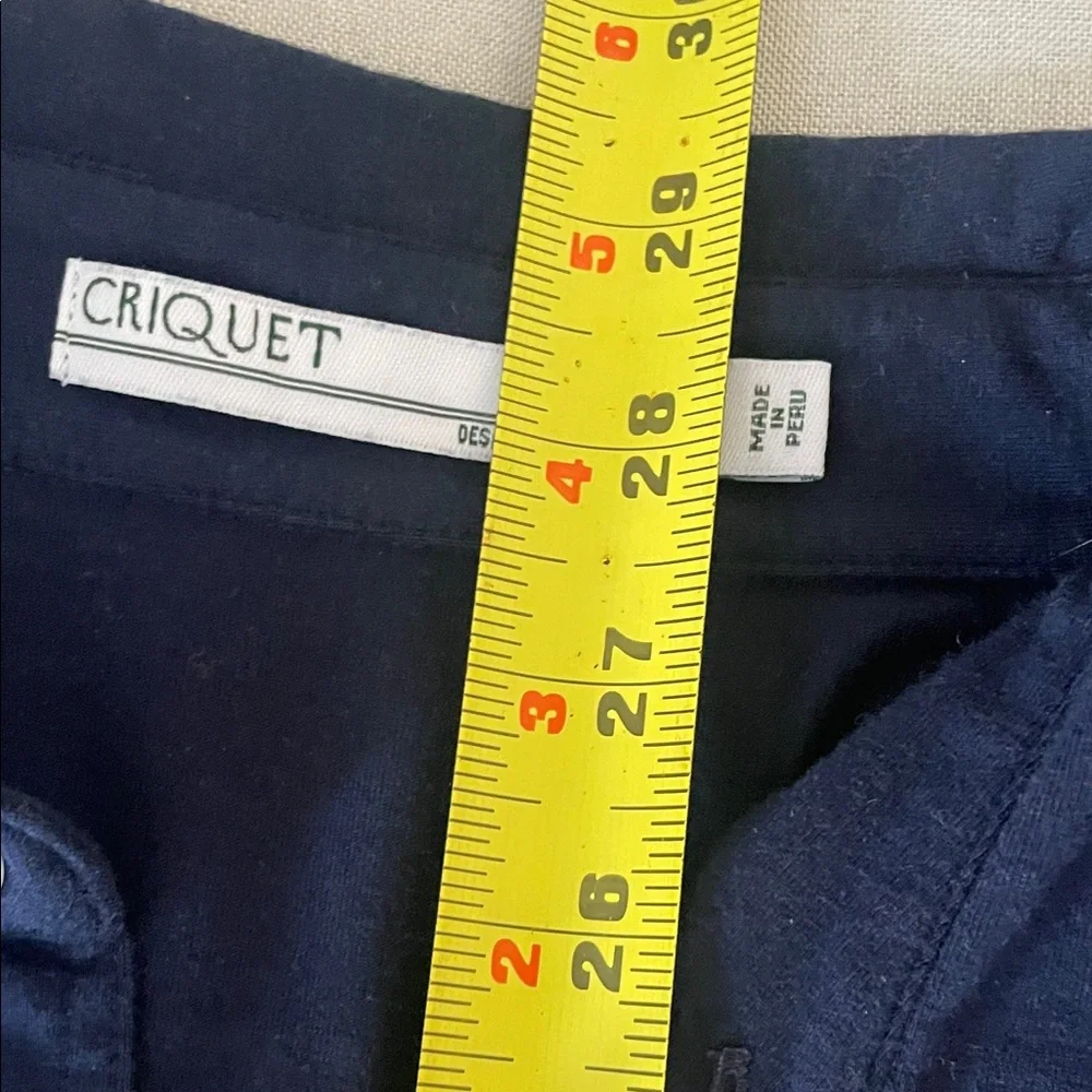 Criquet Dark Blue Polo Shirt